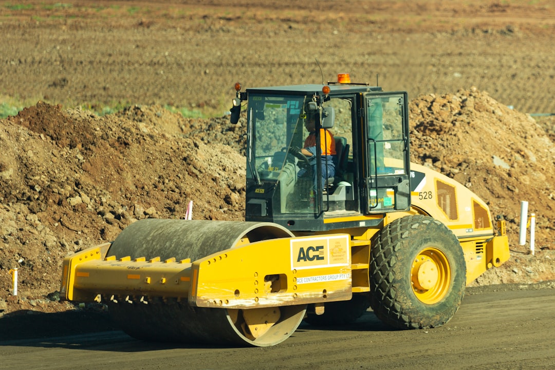 Roads construction site.